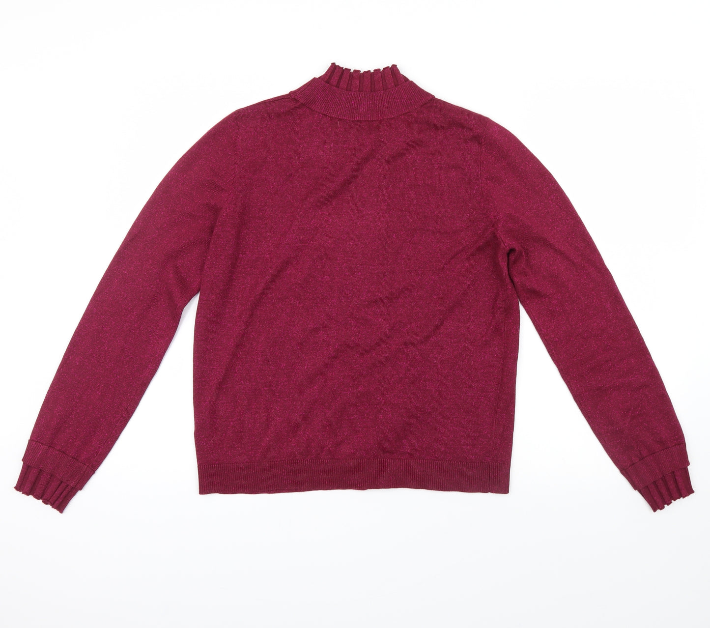 Nutmeg Womens Pink   Pullover Jumper Size 10