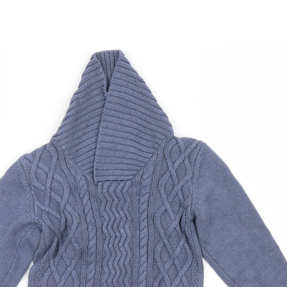 NEXT Boys Blue   Pullover Jumper Size 4 Years