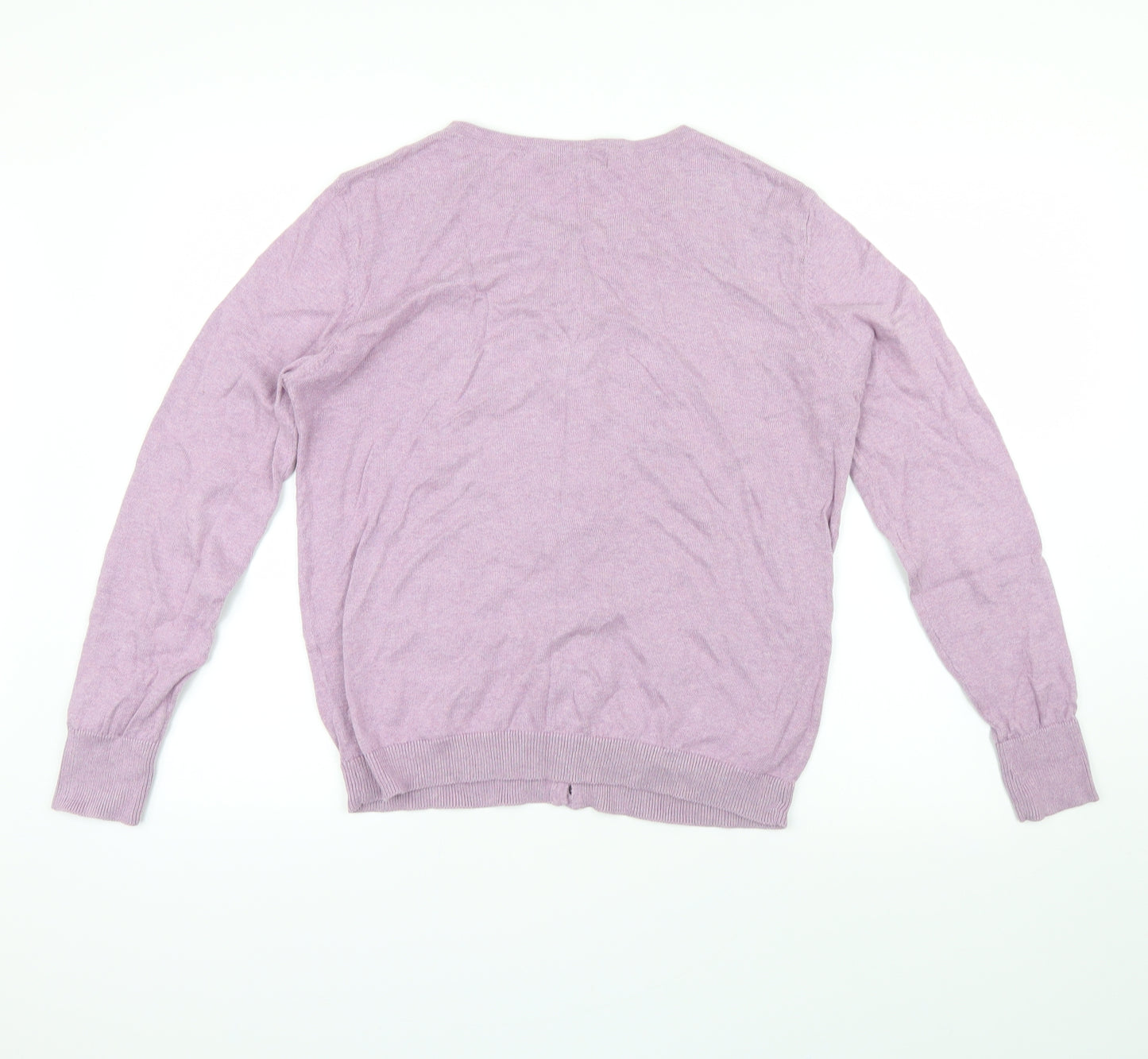 Primark Womens Purple   Cardigan Jumper Size L
