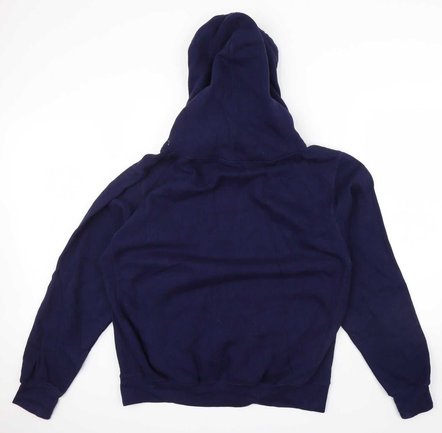 Awdis Mens Blue   Pullover Hoodie Size XL