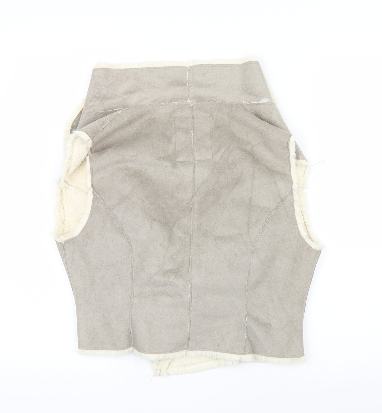New Look Womens Grey   Windbreaker Waistcoat Size 14