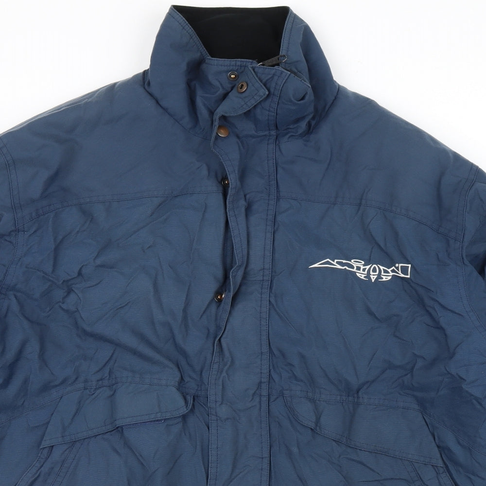 animal technical outwear Mens Blue   Windbreaker Coat Size M