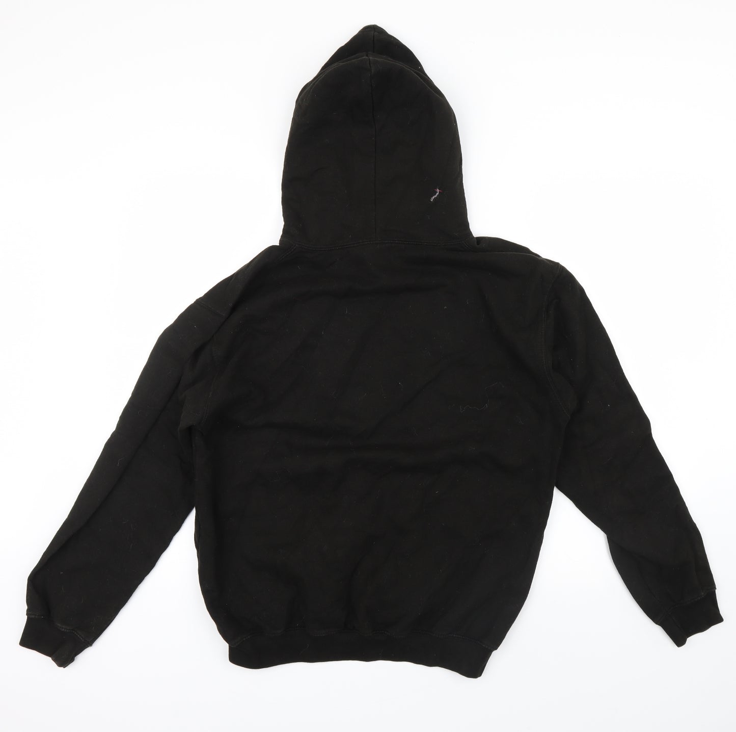 Awdis Mens Black   Pullover Hoodie Size M  - OF, donuts