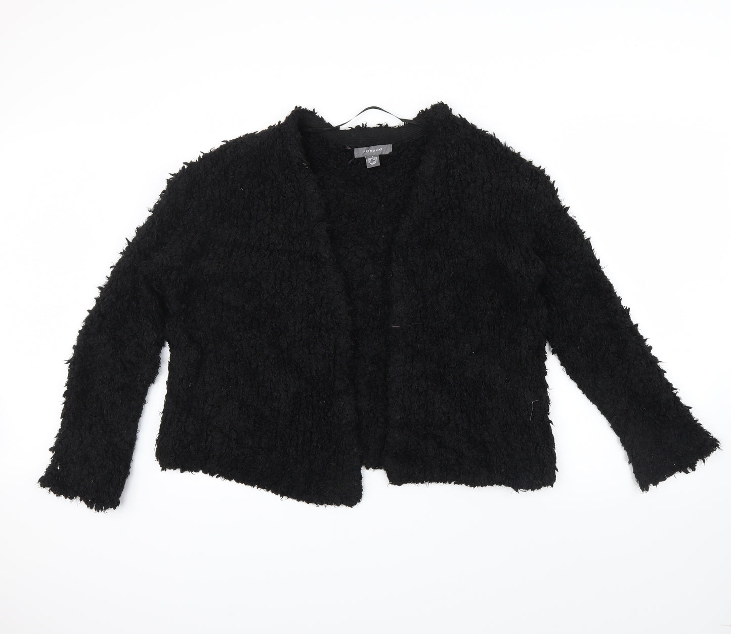 Primark Womens Black   Cardigan Jumper Size S