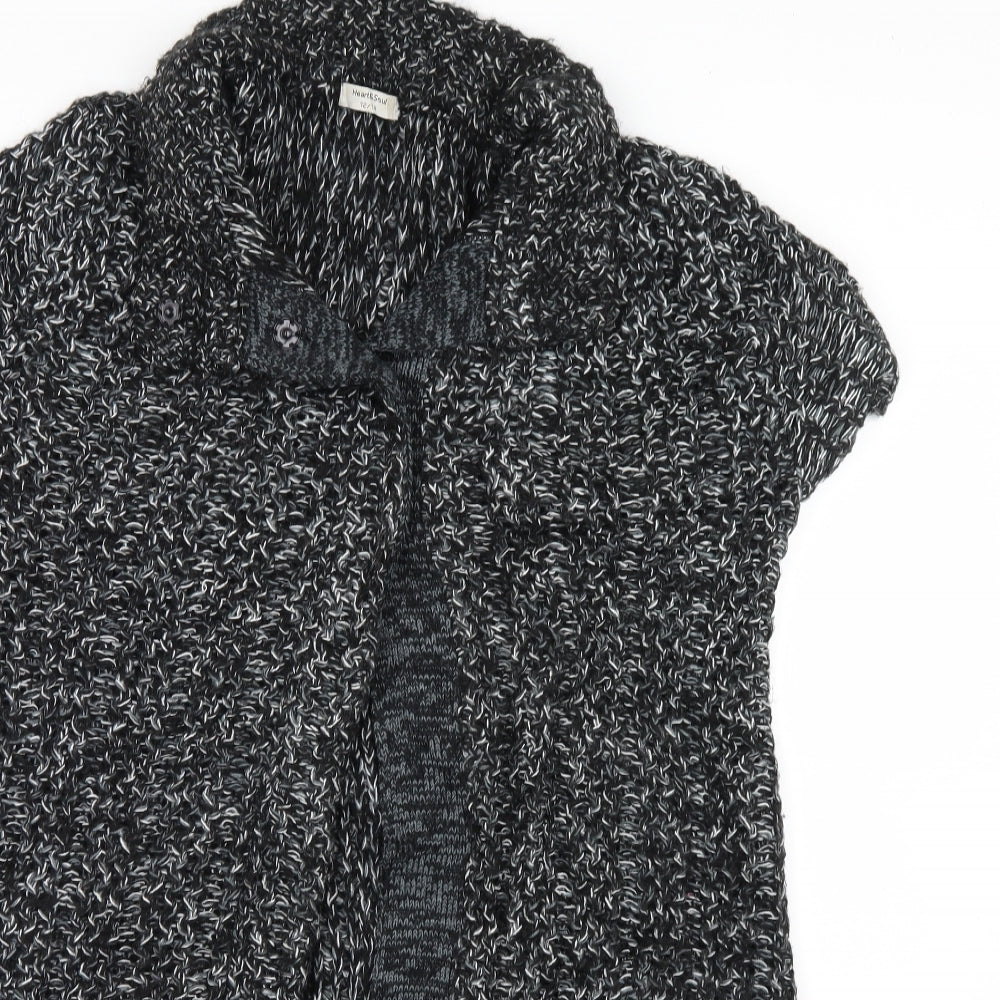 heart and soul Womens Grey   Cardigan Jumper Size 12