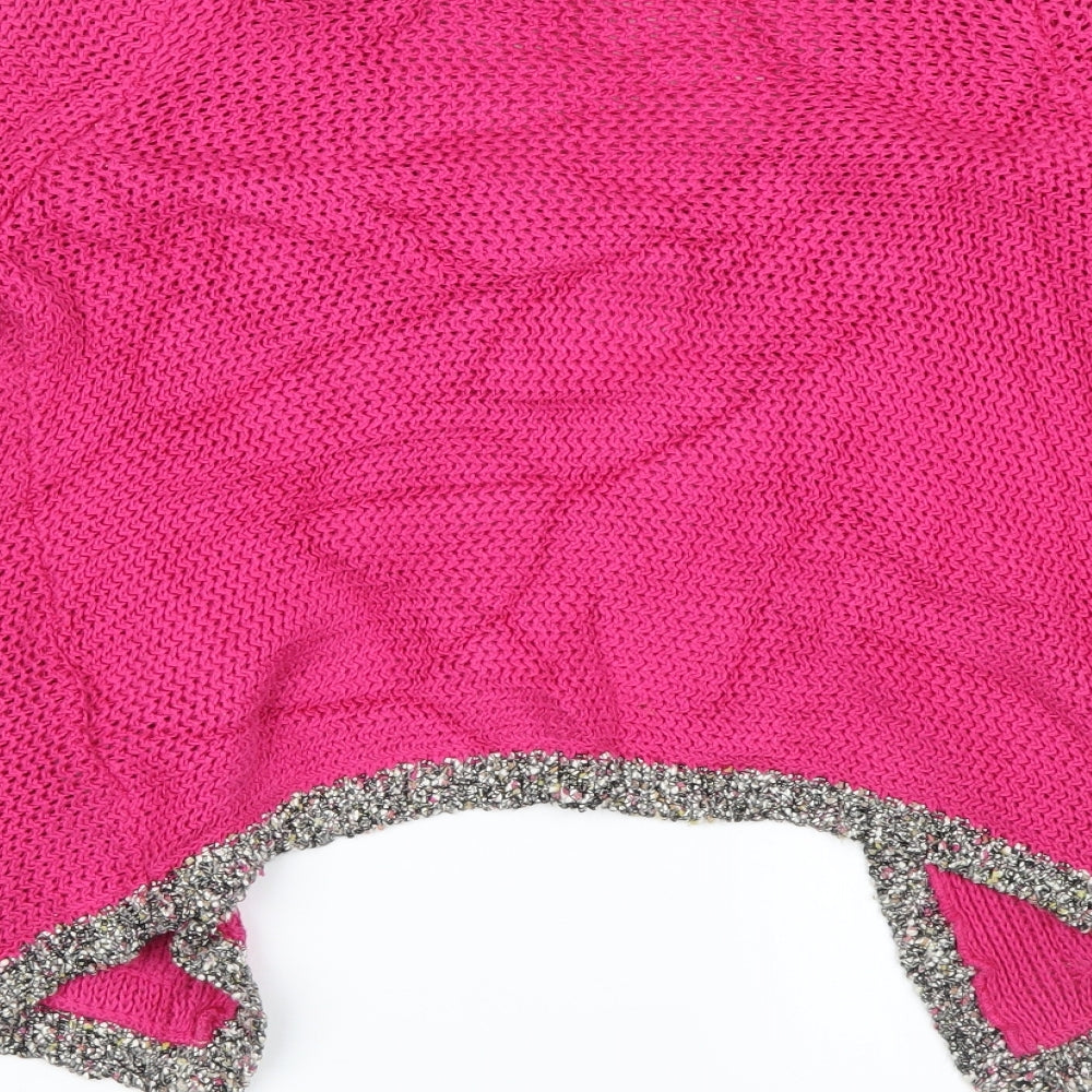 Marks and Spencer Womens Pink   Cardigan Jumper Size 12