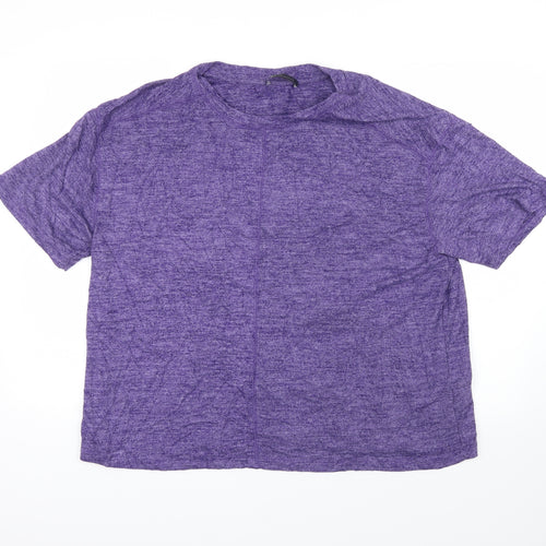 Marks and Spencer Womens Purple   Pullover Jumper Size 18
