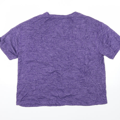 Marks and Spencer Womens Purple   Pullover Jumper Size 18