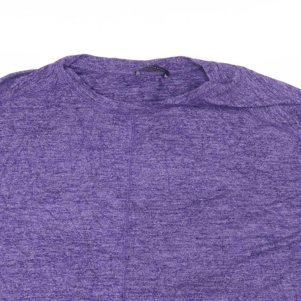 Marks and Spencer Womens Purple   Pullover Jumper Size 18