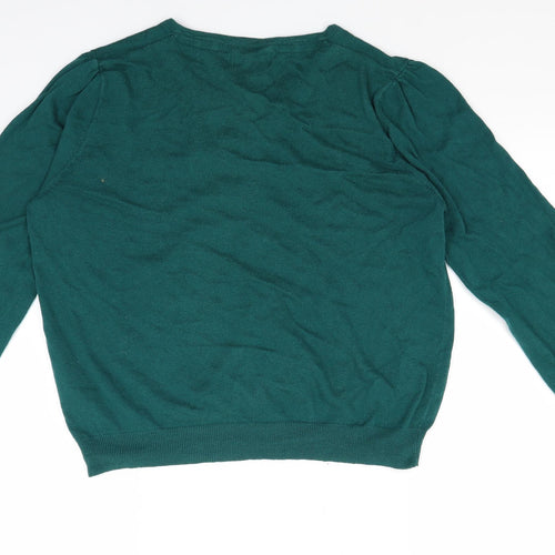 NEXT Womens Green  Knit Cardigan Jumper Size 16