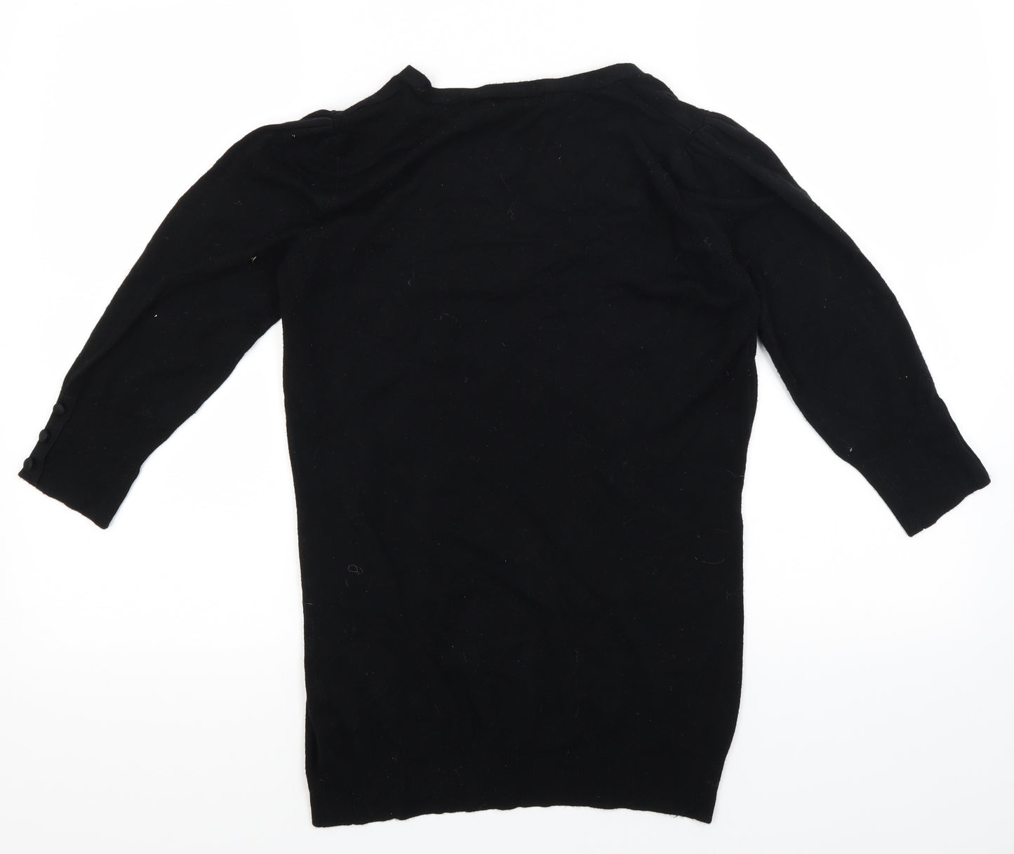 George Womens Black  Knit Pullover Jumper Size 12
