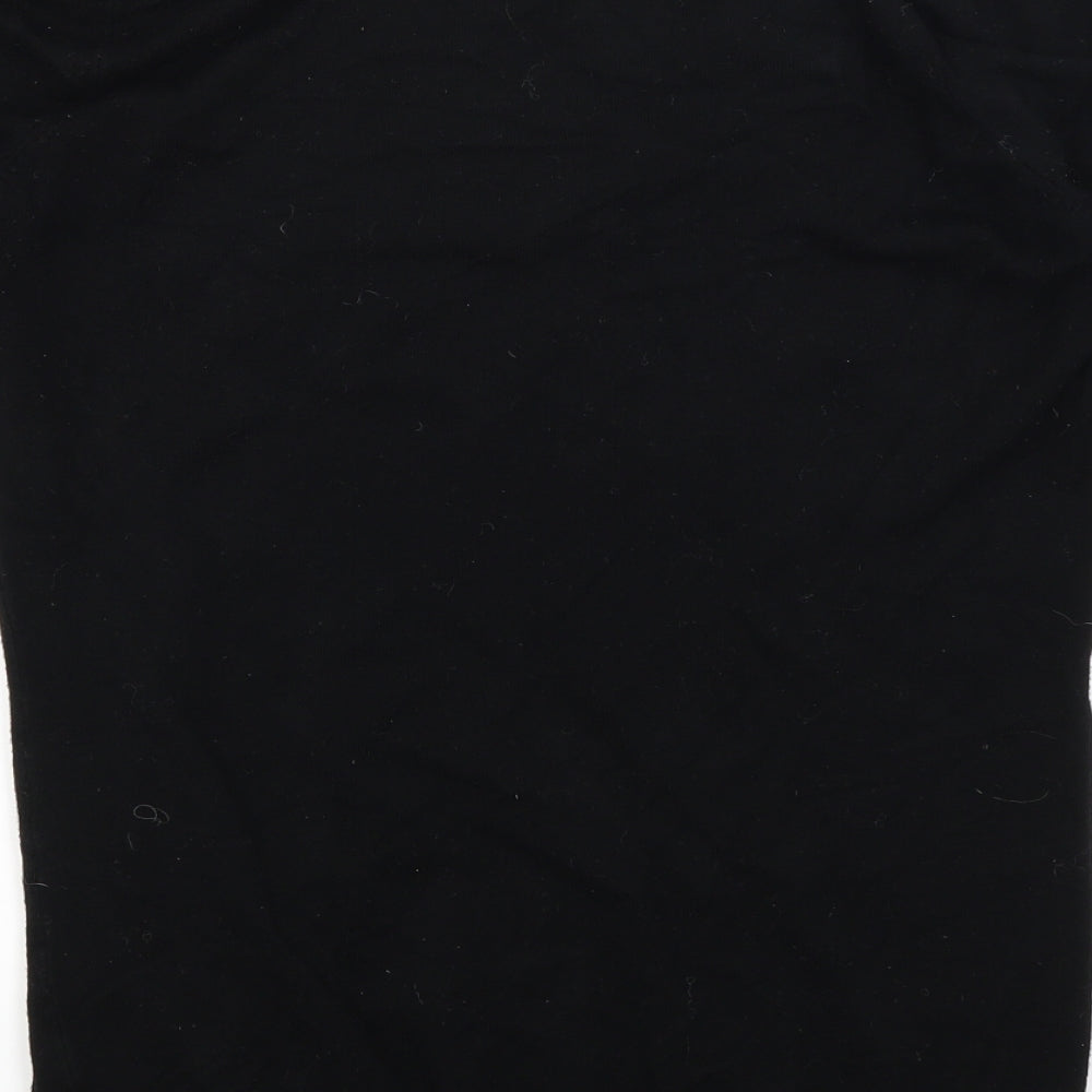 George Womens Black  Knit Pullover Jumper Size 12