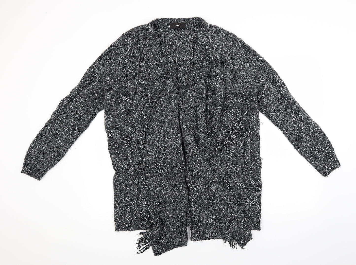 NEXT Mens Grey  Knit Cardigan Jumper Size L