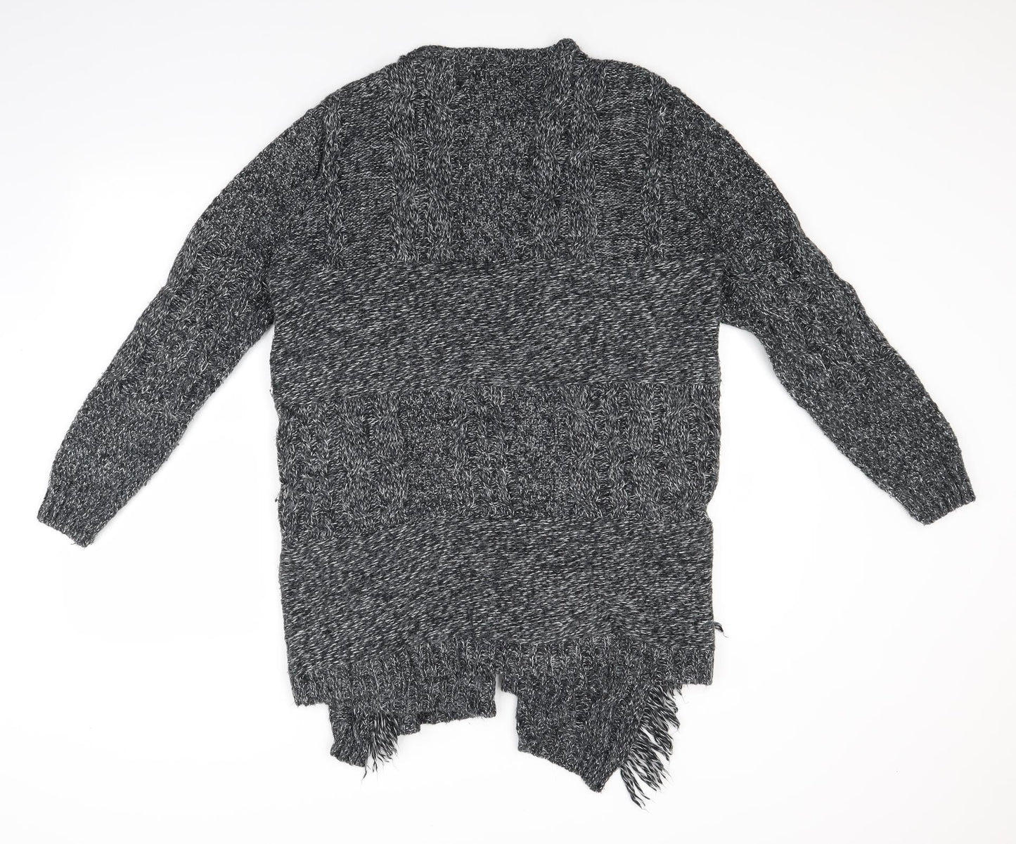 NEXT Mens Grey  Knit Cardigan Jumper Size L