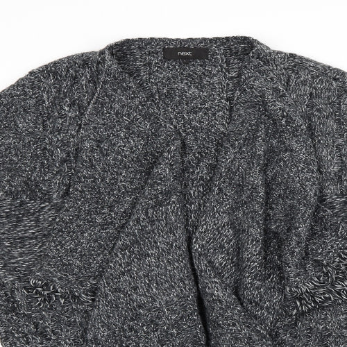 NEXT Mens Grey  Knit Cardigan Jumper Size L