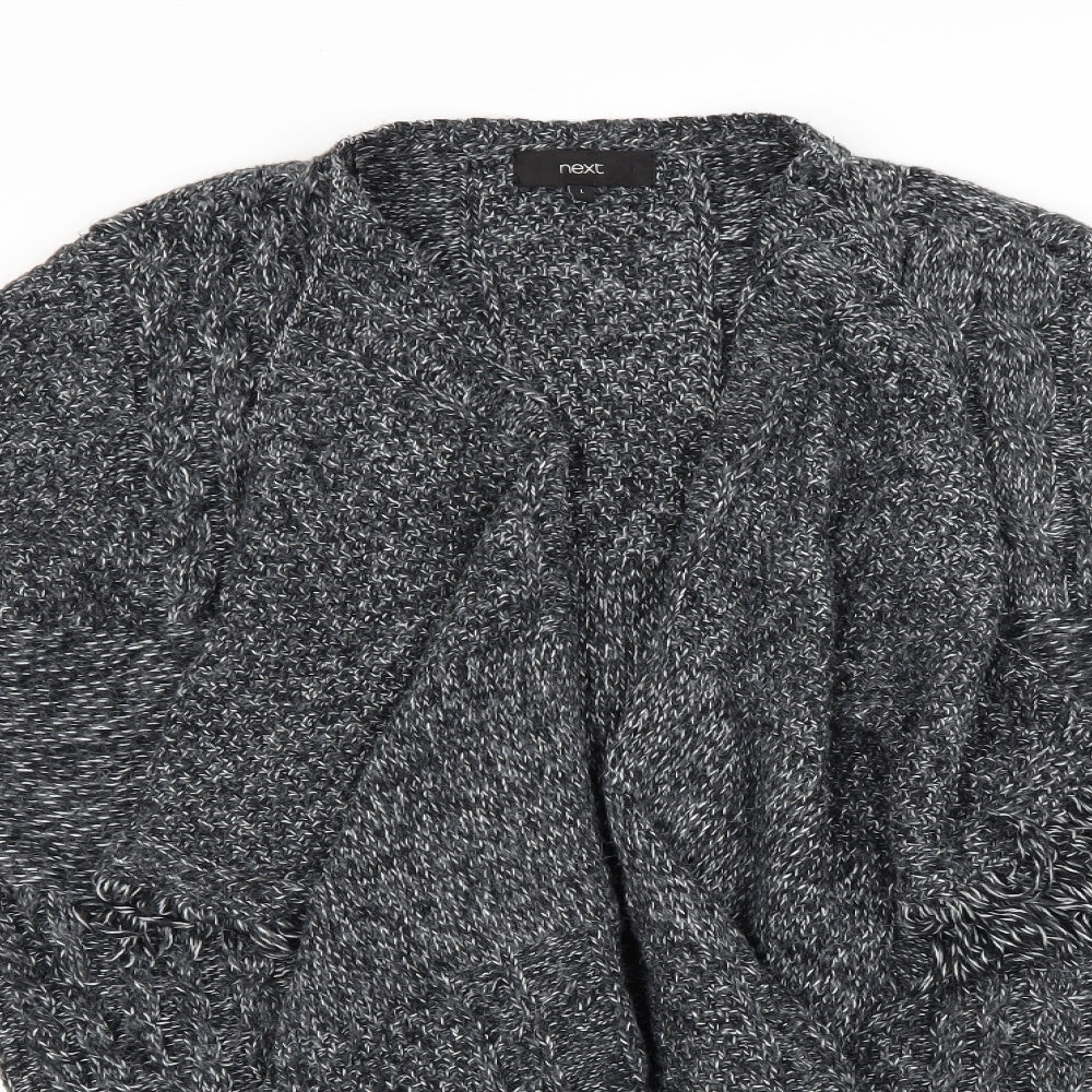 NEXT Mens Grey  Knit Cardigan Jumper Size L