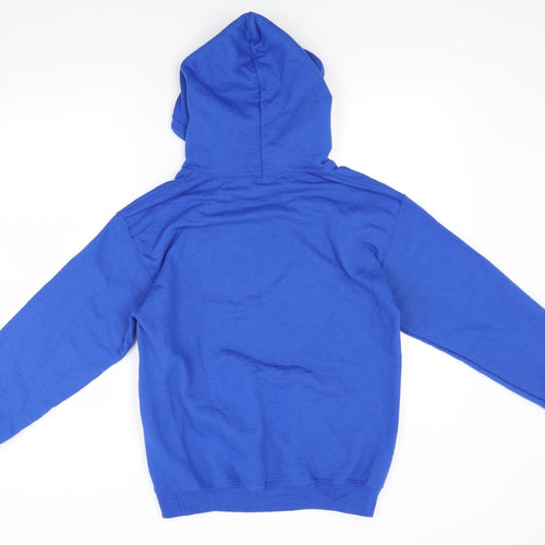 Gildan Mens Blue   Pullover Hoodie Size S  - IWOCA