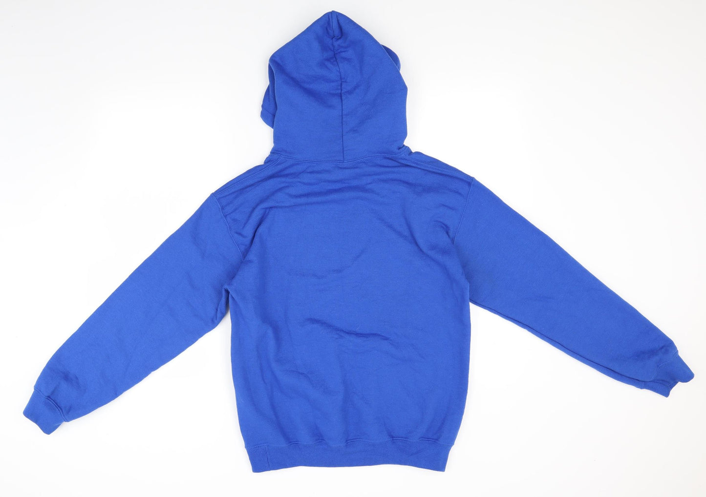Gildan Mens Blue   Pullover Hoodie Size S  - IWOCA