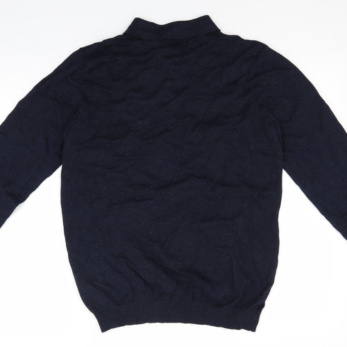 Easy Mens Blue   Pullover Jumper Size M