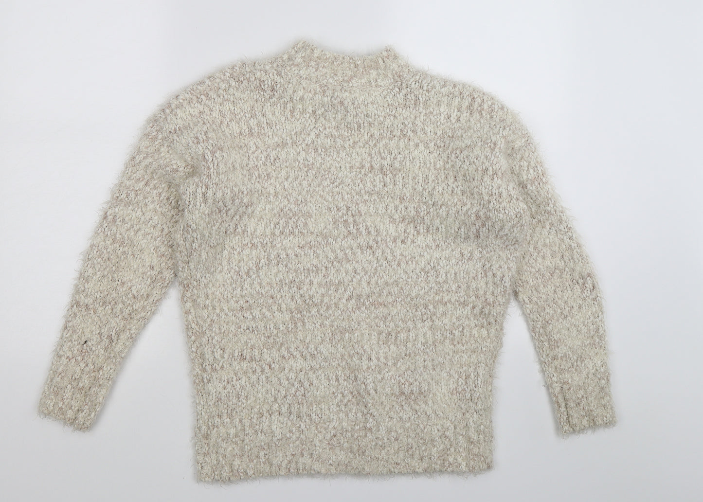 Atmosphere Womens Beige  Knit Pullover Jumper Size 12
