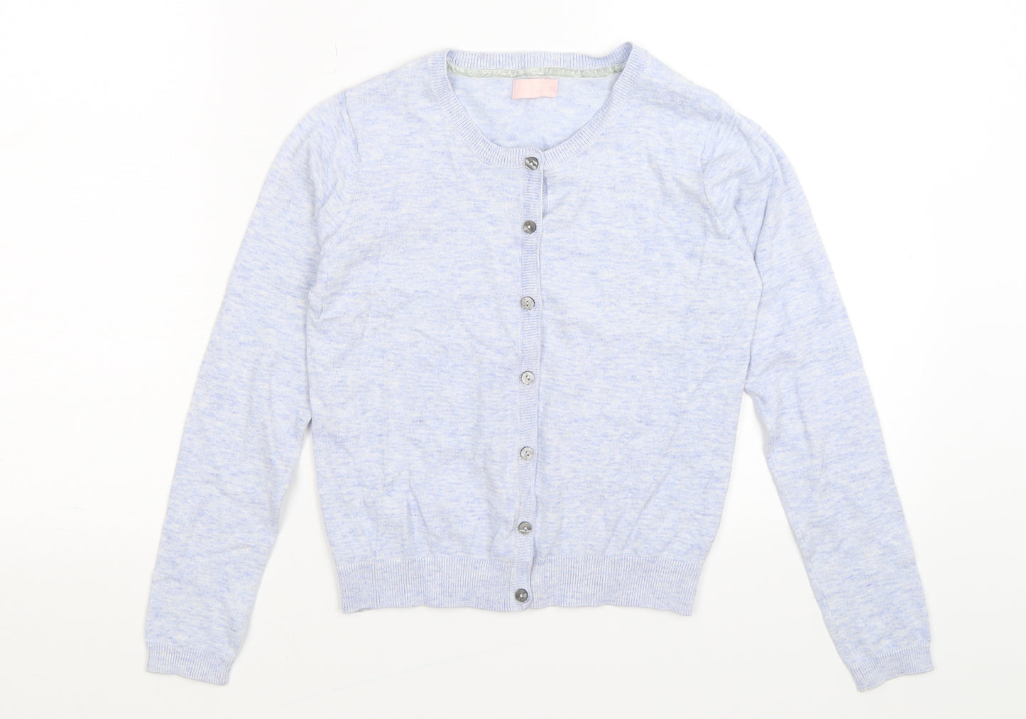 NEXT Girls Blue  Knit Cardigan Jumper Size 9-10 Years