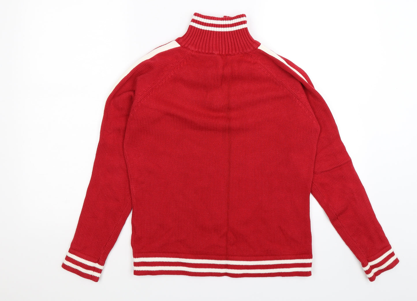 Dorothy Perkins Womens Red  Knit Pullover Jumper Size 14  - star