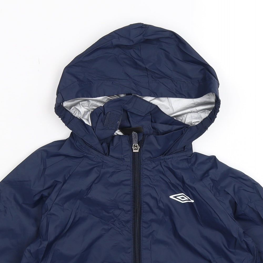 Umbro Boys Blue   Jacket  Size 4-5 Years