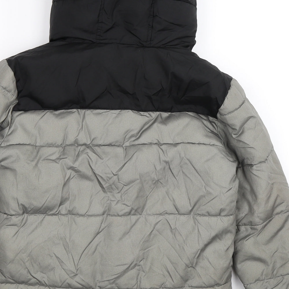 George Boys Grey   Puffer Jacket Coat Size 8-9 Years