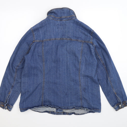bpc Mens Blue  Denim Jacket  Size XL