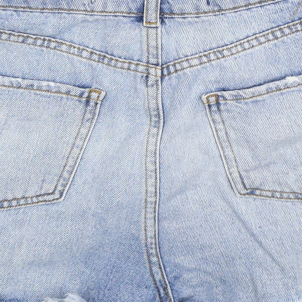 denim co Womens Blue  Denim Hot Pants Shorts Size 8 - pearls