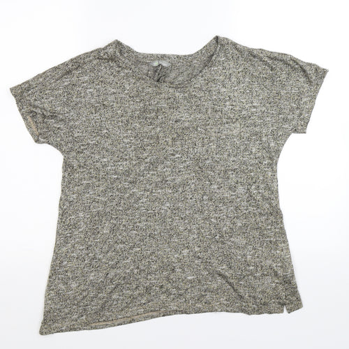 Marks and Spencer Womens Gold  Knit Tunic T-Shirt Size 14