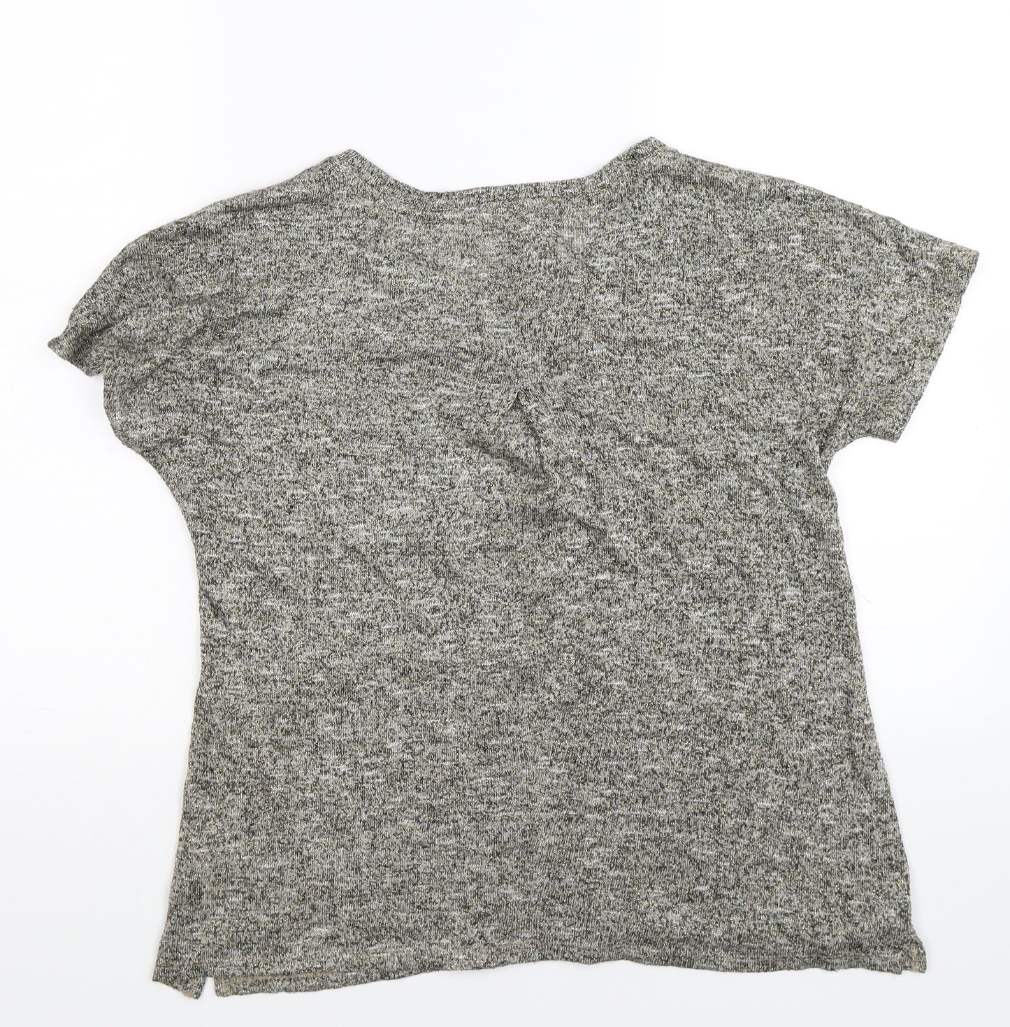 Marks and Spencer Womens Gold  Knit Tunic T-Shirt Size 14