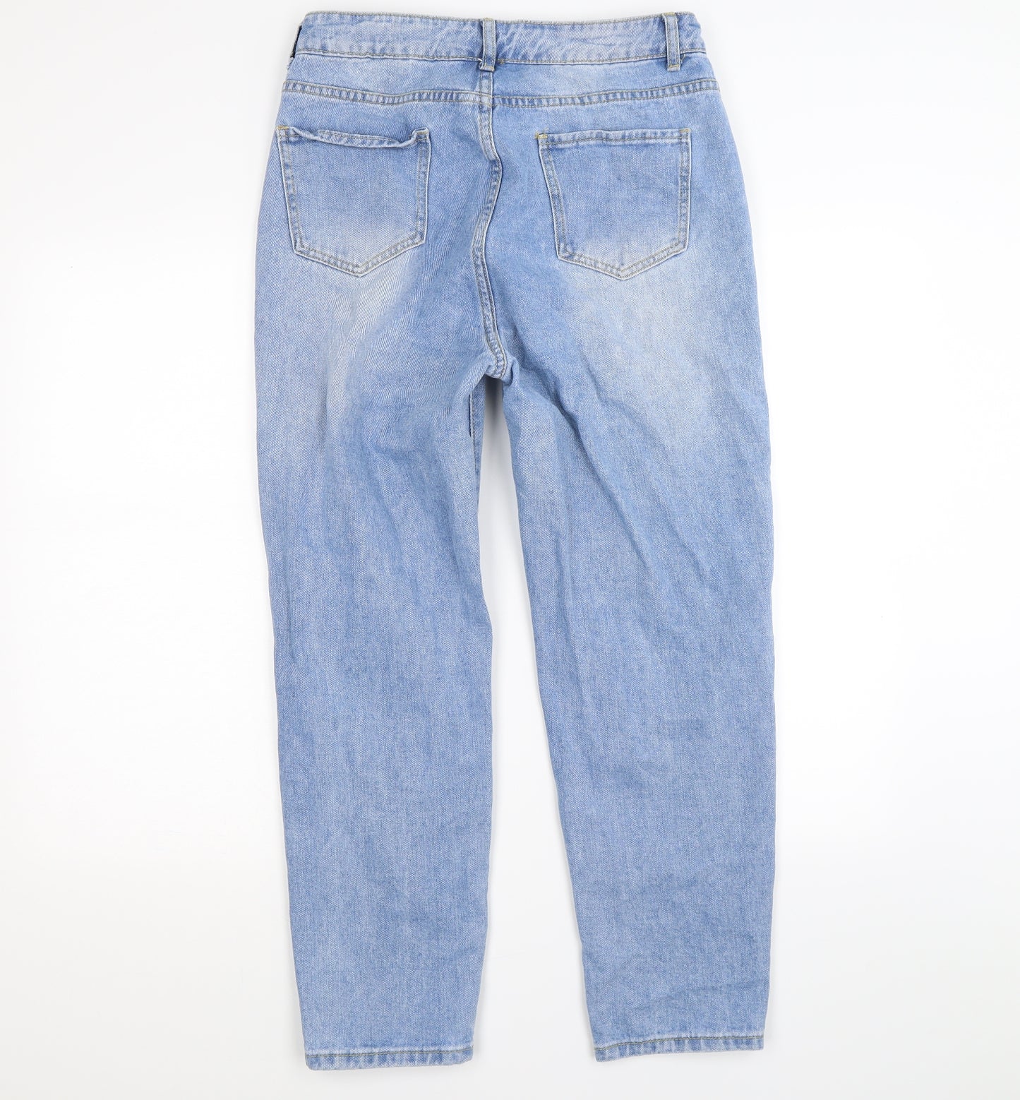 SheIn Womens Blue  Denim Mom Jeans Size L L26 in