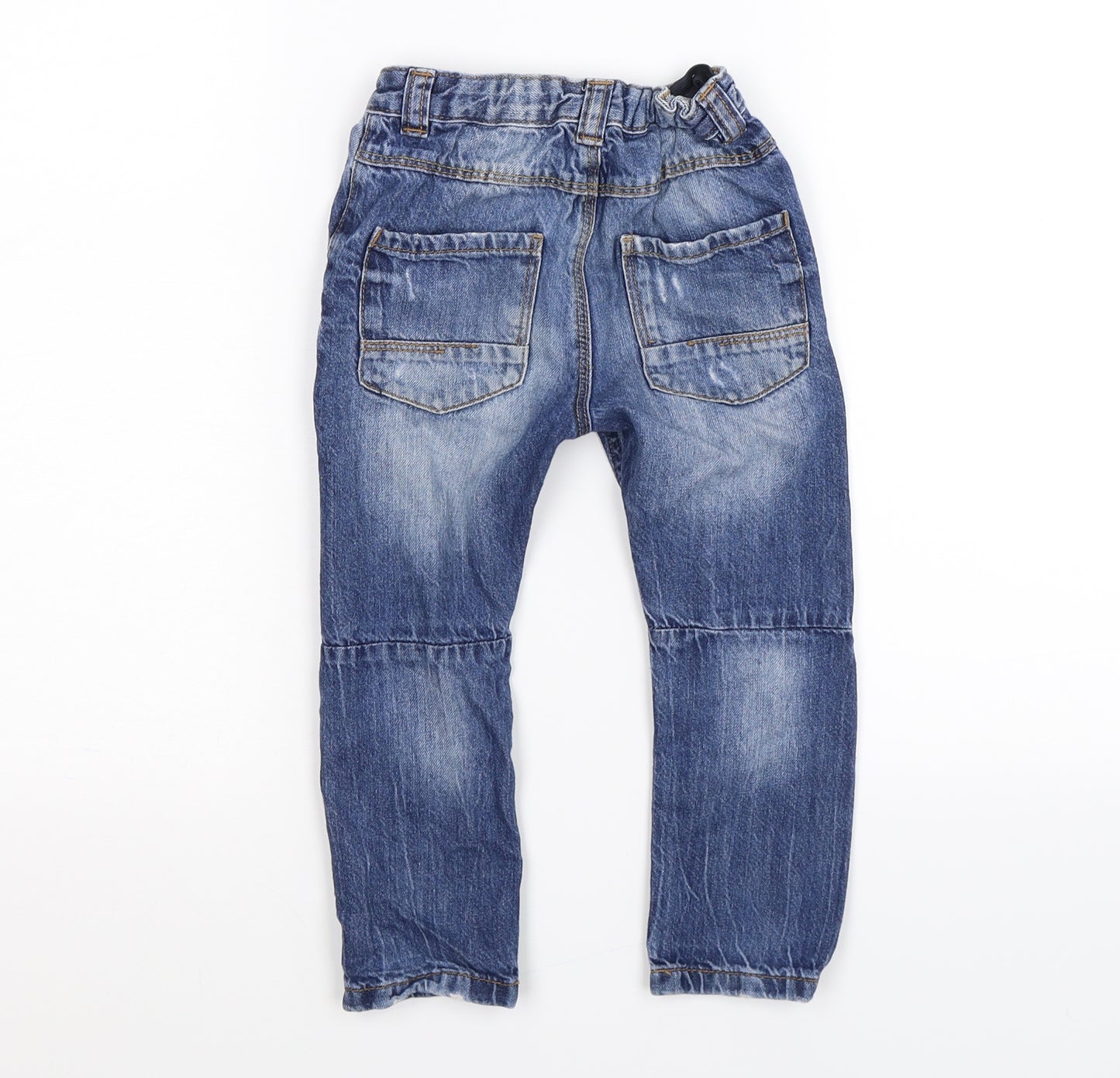 George Boys Blue  Denim Snow Pants Jeans Size 24 Months