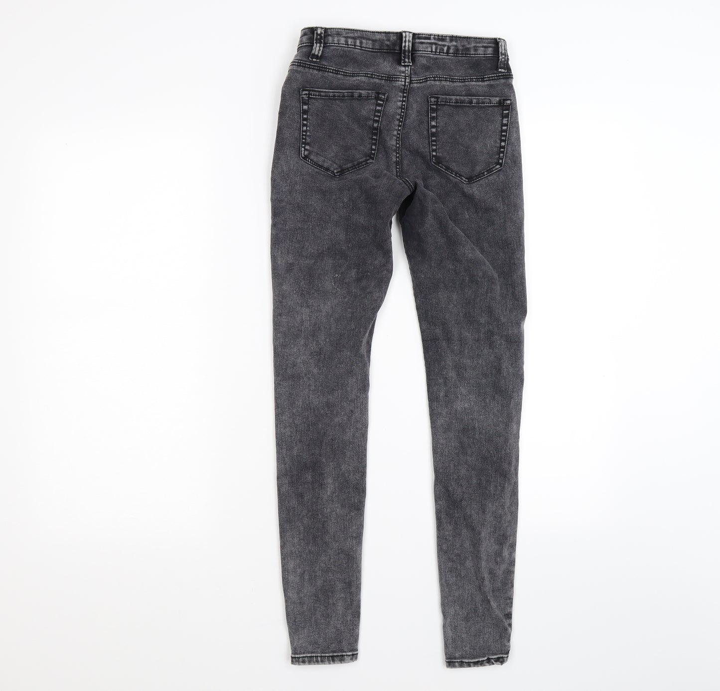 denim co Womens Black  Denim Jegging Leggings Size 6 L27 in