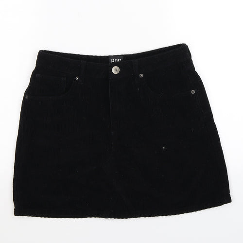 BDG Womens Black Striped Corduroy Straight & Pencil Skirt Size M