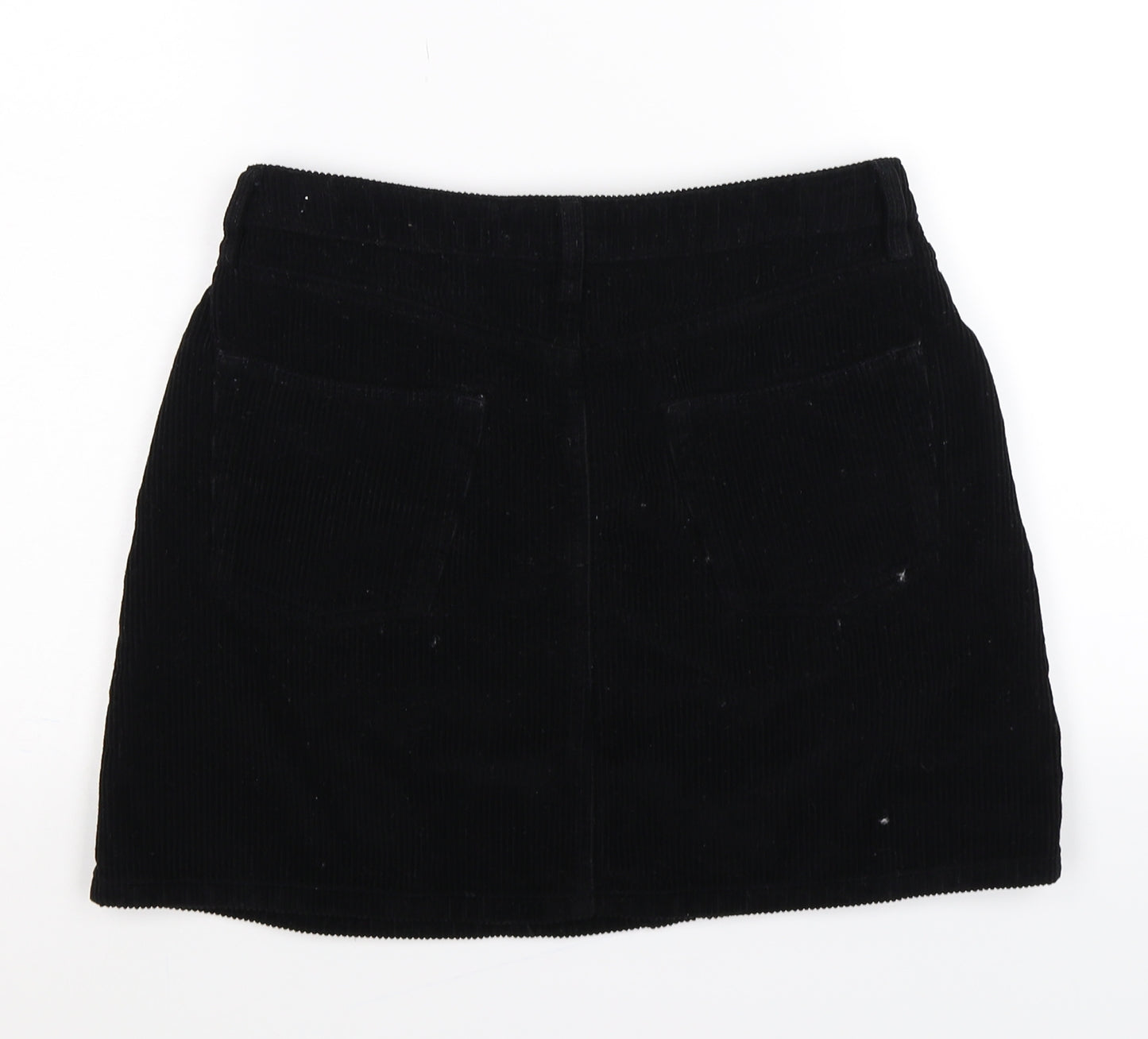 BDG Womens Black Striped Corduroy Straight & Pencil Skirt Size M