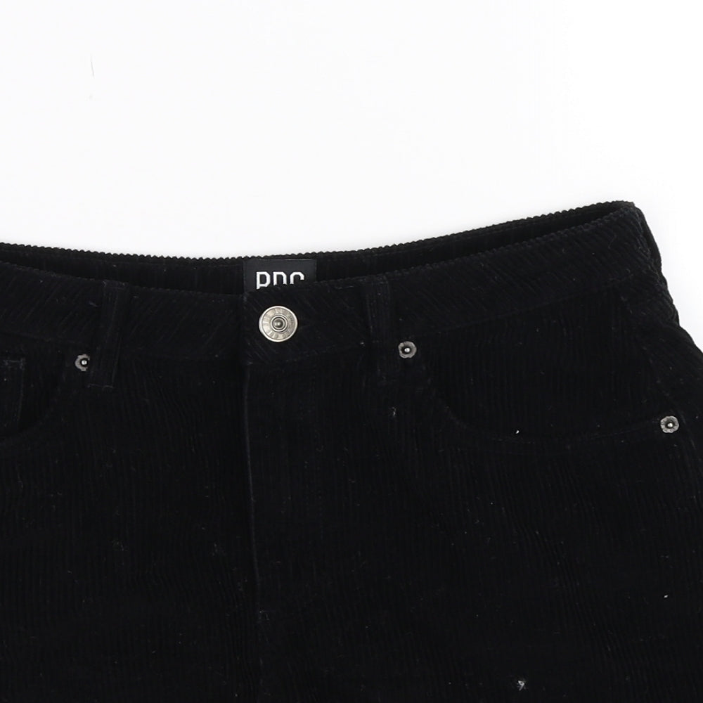 BDG Womens Black Striped Corduroy Straight & Pencil Skirt Size M
