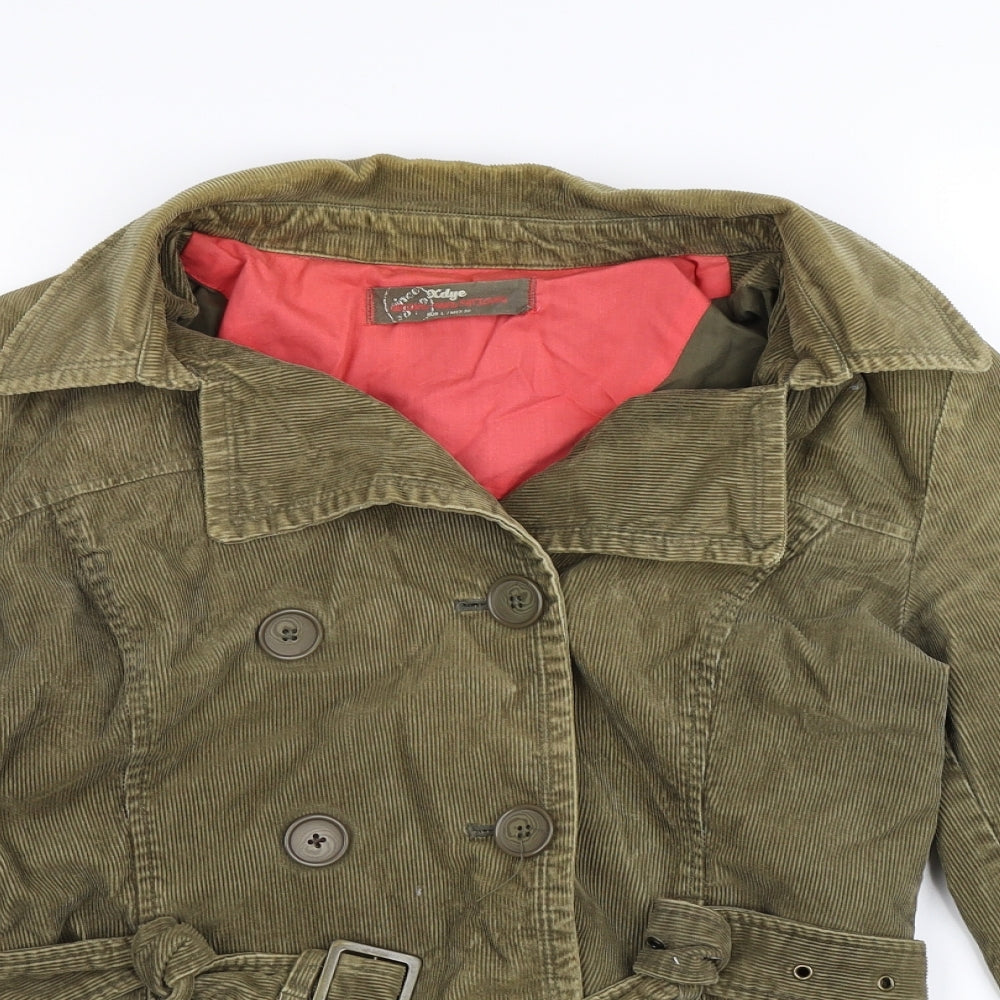 Xdye Womens Green  Corduroy Jacket  Size L