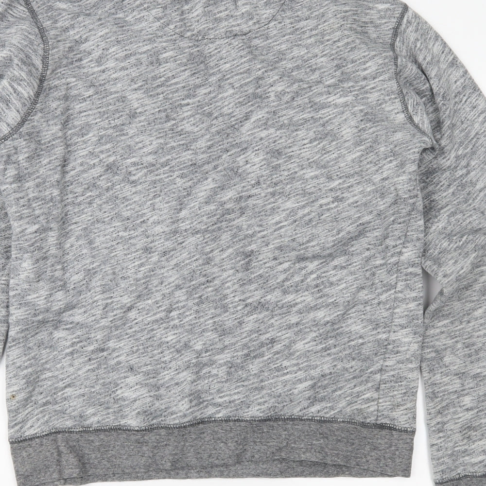 Bellfield Mens Grey   Pullover Sweatshirt Size M