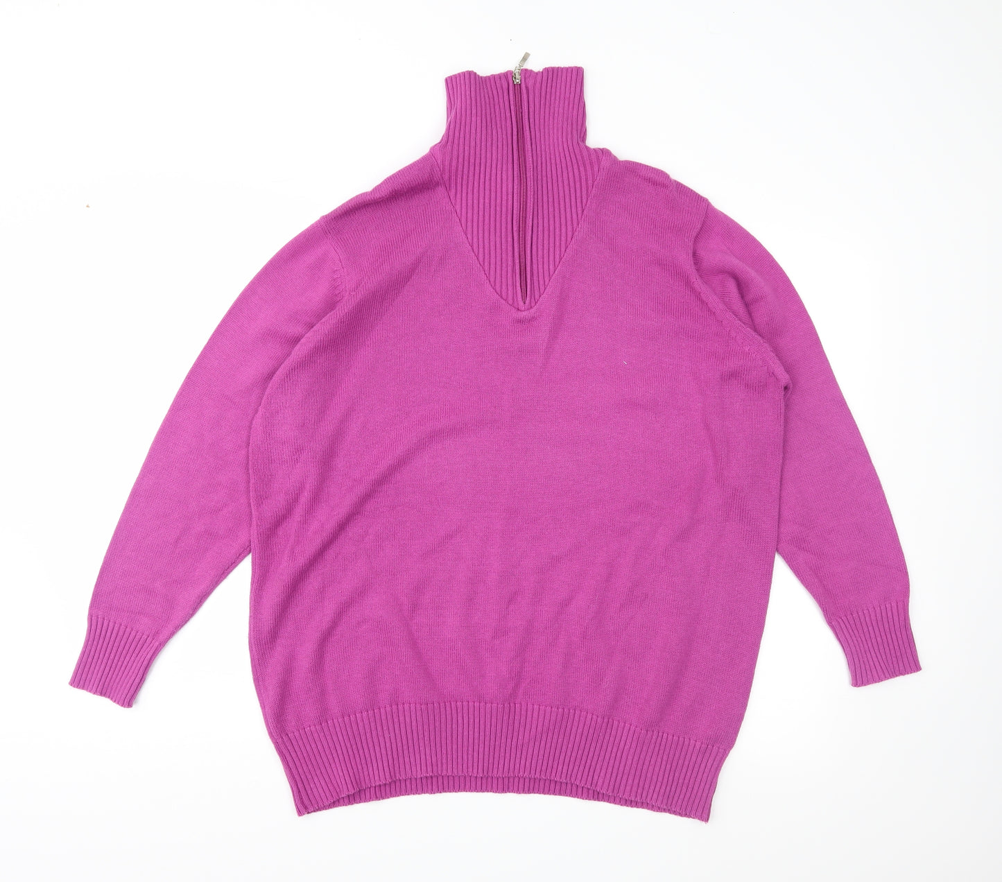 isle Womens Purple   Pullover Jumper Size XL