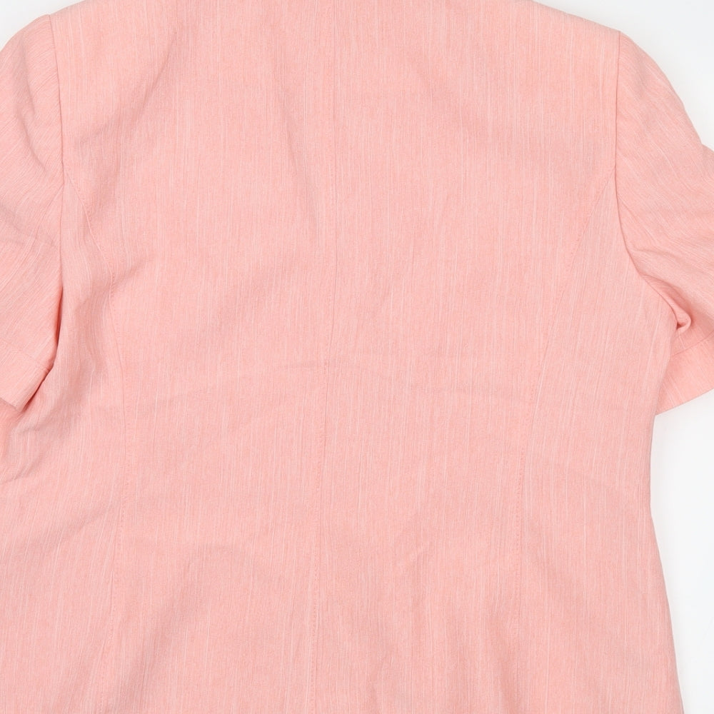 Classic Womens Pink   Jacket Blazer Size 18