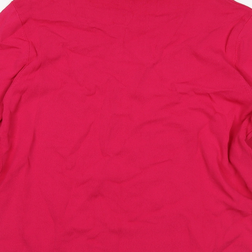 Casamia Womens Pink   Basic Blouse Size M