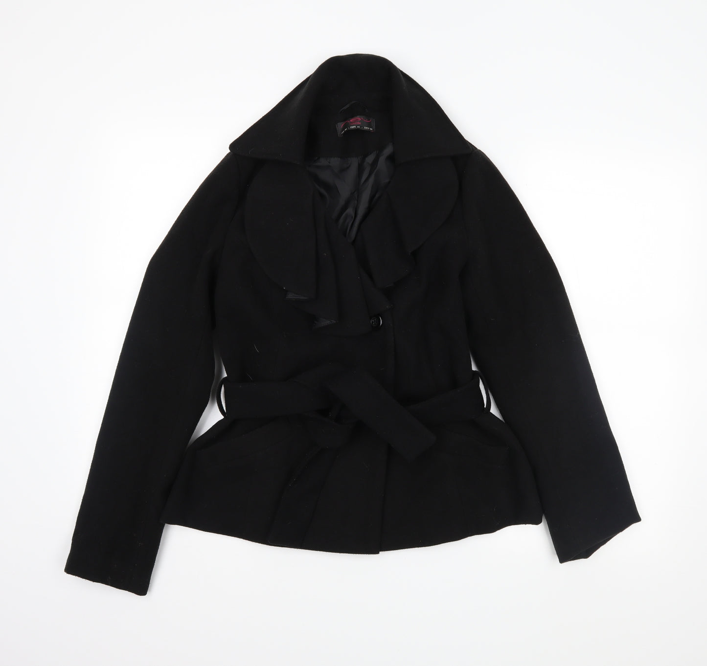 newlook Womens Black   Jacket Coat Size 12