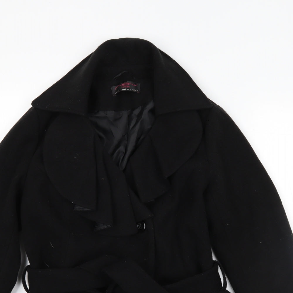 newlook Womens Black   Jacket Coat Size 12