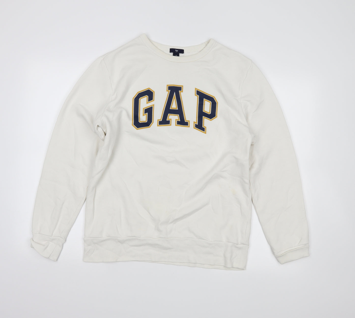 Gap Womens Ivory   Pullover Sweatshirt Size M