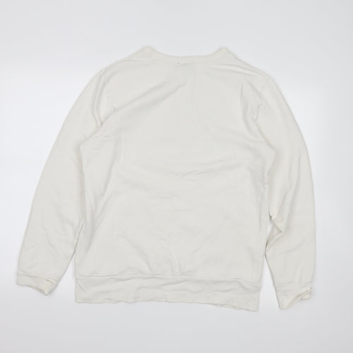 Gap Womens Ivory   Pullover Sweatshirt Size M