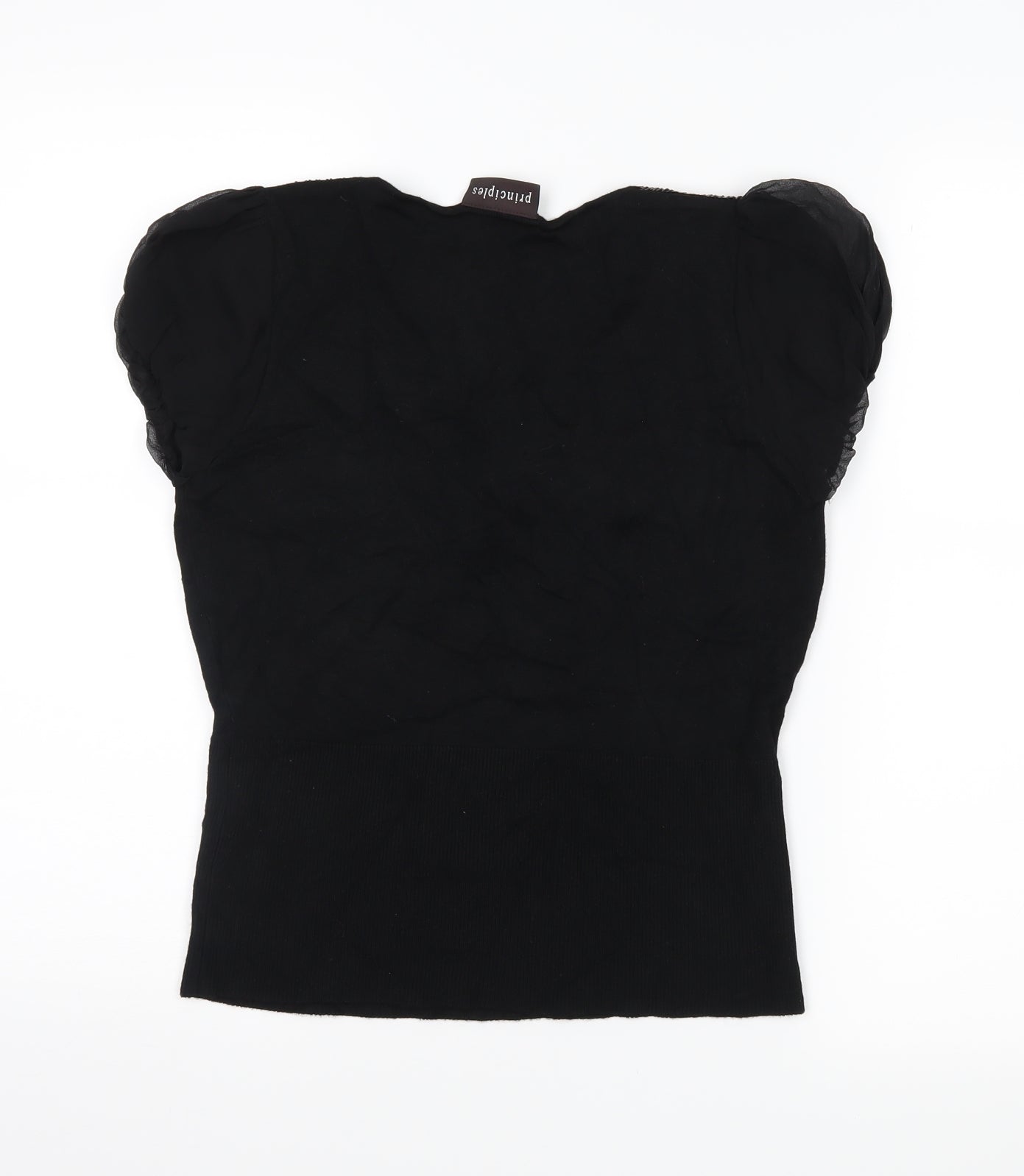 Principles Womens Black   Basic Blouse Size 12
