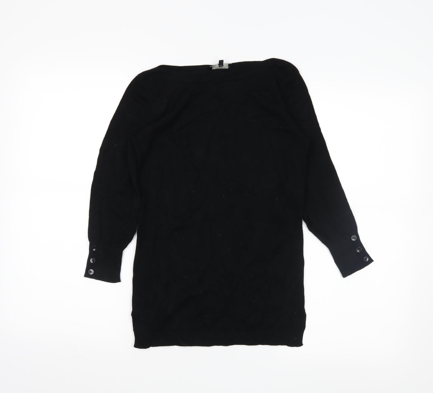Papaya Womens Black   Pullover Jumper Size 8