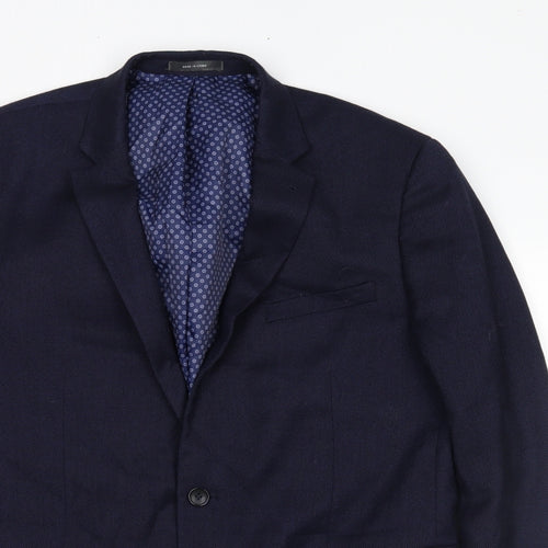 Primark Mens Blue   Jacket Blazer Size XL